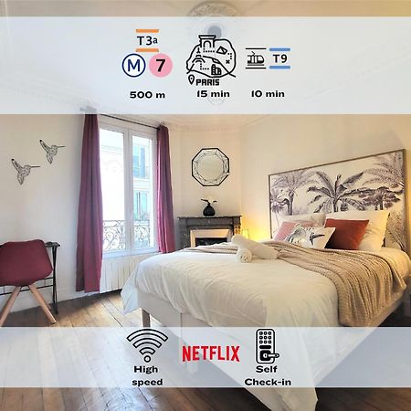 L'Oasis - Charmant Appartement Metro Porte D'Italie 르끄레므랄비세트르 외부 사진